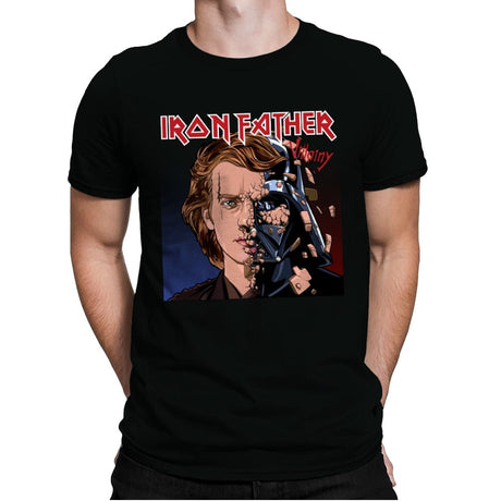 Iron Father - Mens Premium T-Shirts RIPT Apparel Small / Black