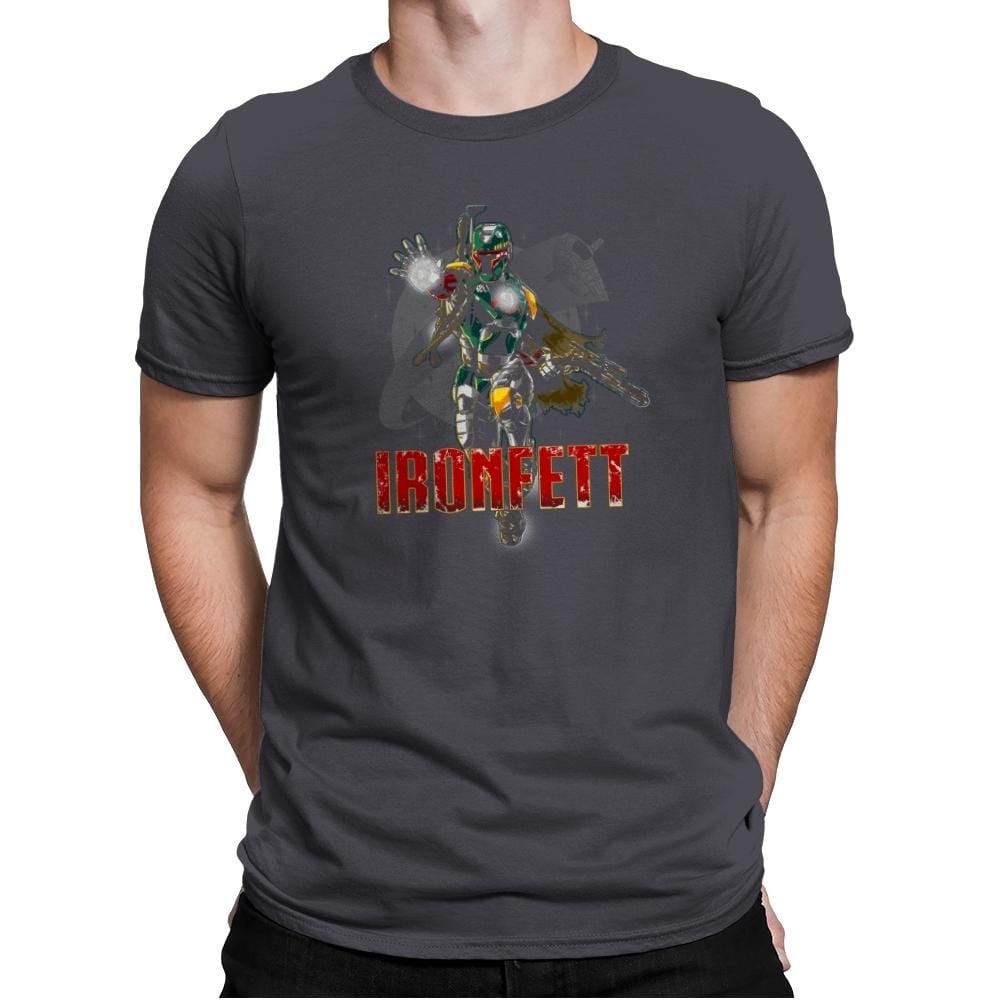 Iron Fett Exclusive - Mens Premium T-Shirts RIPT Apparel Small / Heavy Metal