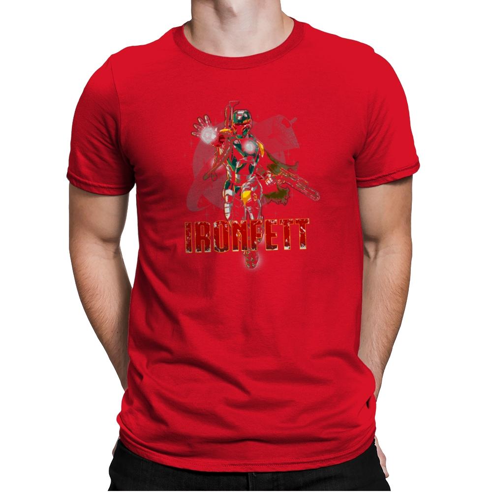 Iron Fett Exclusive - Mens Premium T-Shirts RIPT Apparel Small / Red