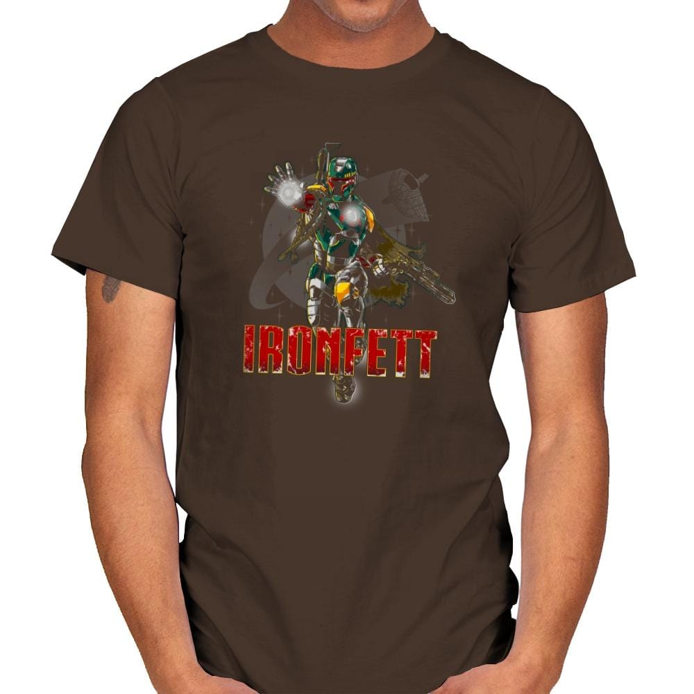 Iron Fett Exclusive - Mens T-Shirts RIPT Apparel Small / Dark Chocolate