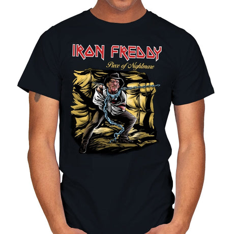 Iron Freddy - Mens T-Shirts RIPT Apparel Small / Black