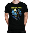 Iron Horn - Mens Premium T-Shirts RIPT Apparel Small / Black