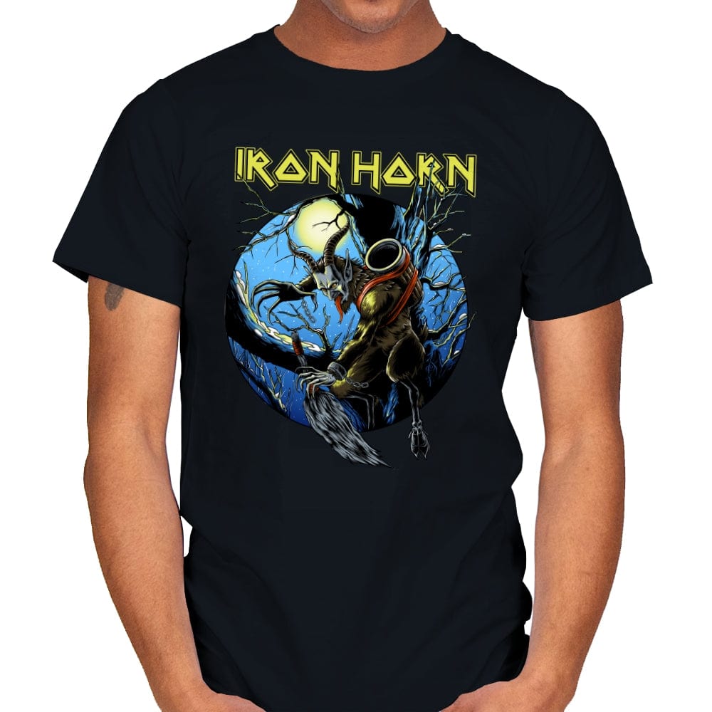 Iron Horn - Mens T-Shirts RIPT Apparel Small / Black