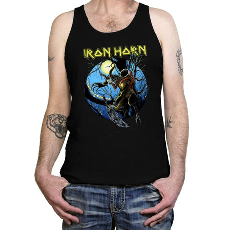 Iron Horn - Tanktop Tanktop RIPT Apparel X-Small / Black