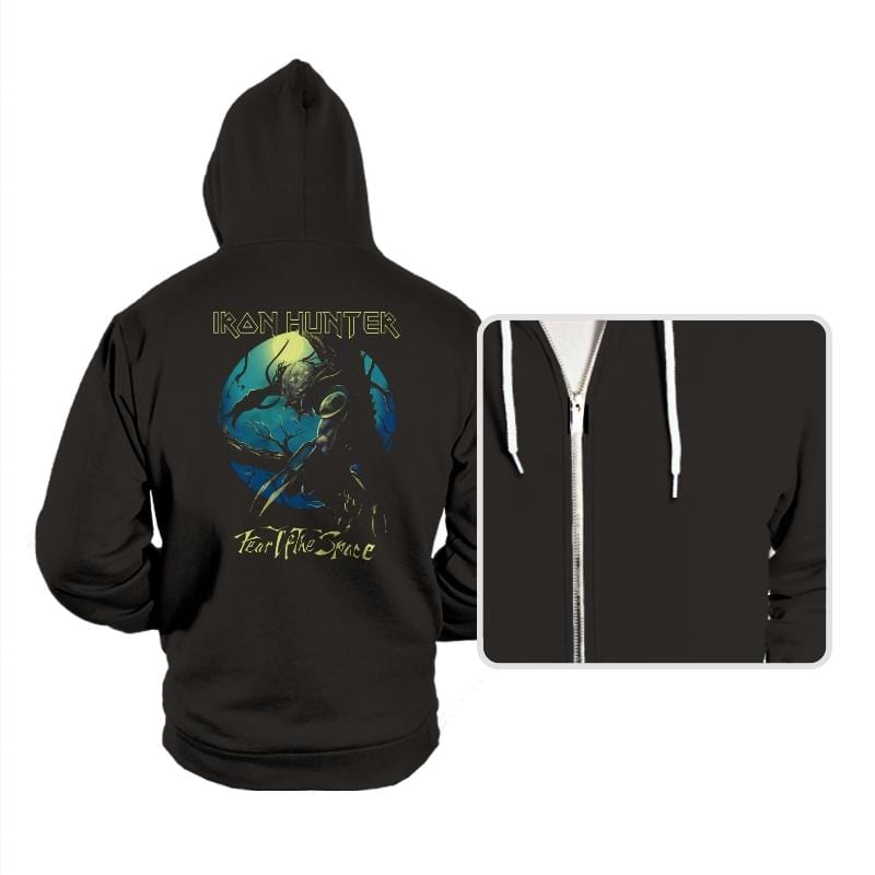 Iron Hunter - Hoodies Hoodies RIPT Apparel Small / Black