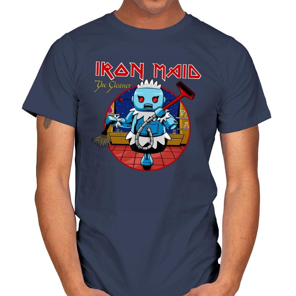Iron Maid - Mens T-Shirts RIPT Apparel Small / Navy