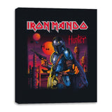 Iron Mando - Best Seller - Canvas Wraps Canvas Wraps RIPT Apparel 16x20 / Black