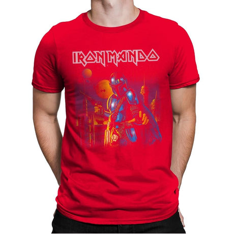 Iron Mando - Best Seller - Mens Premium T-Shirts RIPT Apparel Small / Red
