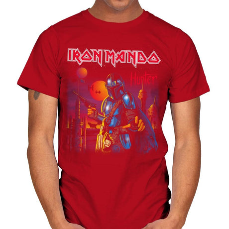 Iron Mando - Best Seller - Mens T-Shirts RIPT Apparel Small / Red
