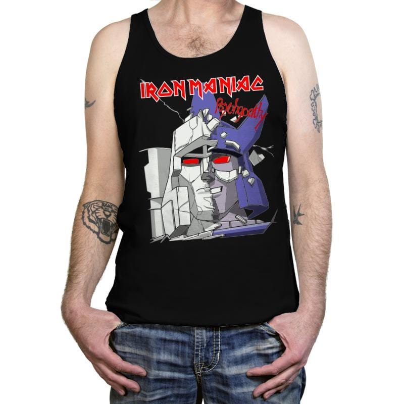 Iron Maniac - Tanktop Tanktop RIPT Apparel X-Small / Black