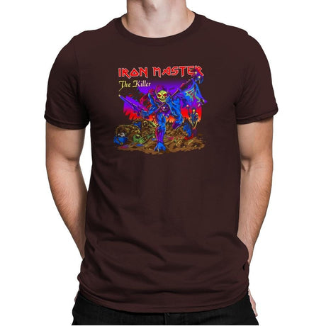 Iron Master Exclusive - Mens Premium T-Shirts RIPT Apparel Small / Dark Chocolate