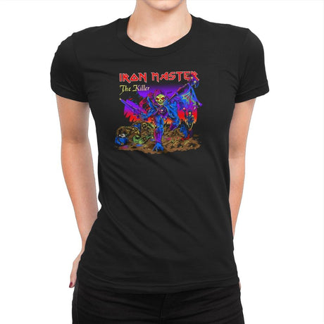 Iron Master Exclusive - Womens Premium T-Shirts RIPT Apparel Small / Black