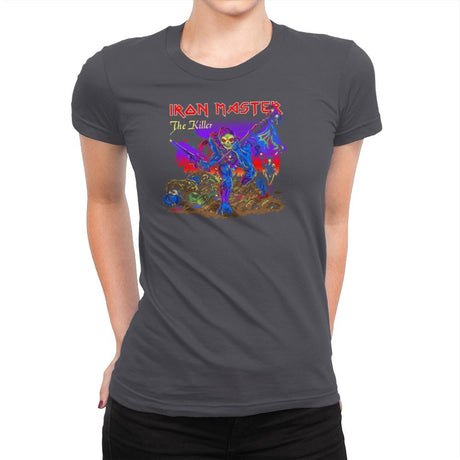 Iron Master Exclusive - Womens Premium T-Shirts RIPT Apparel Small / Heavy Metal