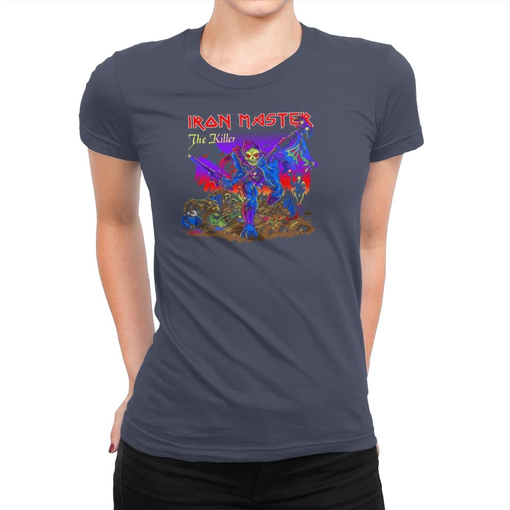 Iron Master Exclusive - Womens Premium T-Shirts RIPT Apparel Small / Indigo