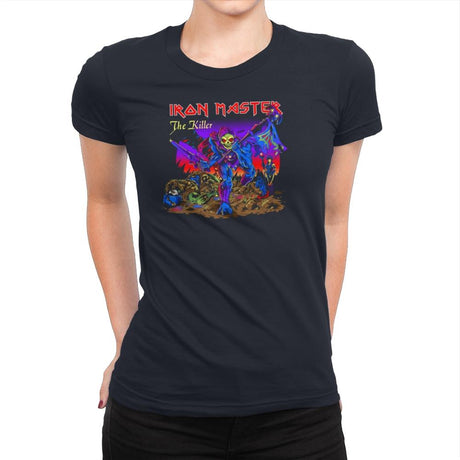 Iron Master Exclusive - Womens Premium T-Shirts RIPT Apparel Small / Midnight Navy
