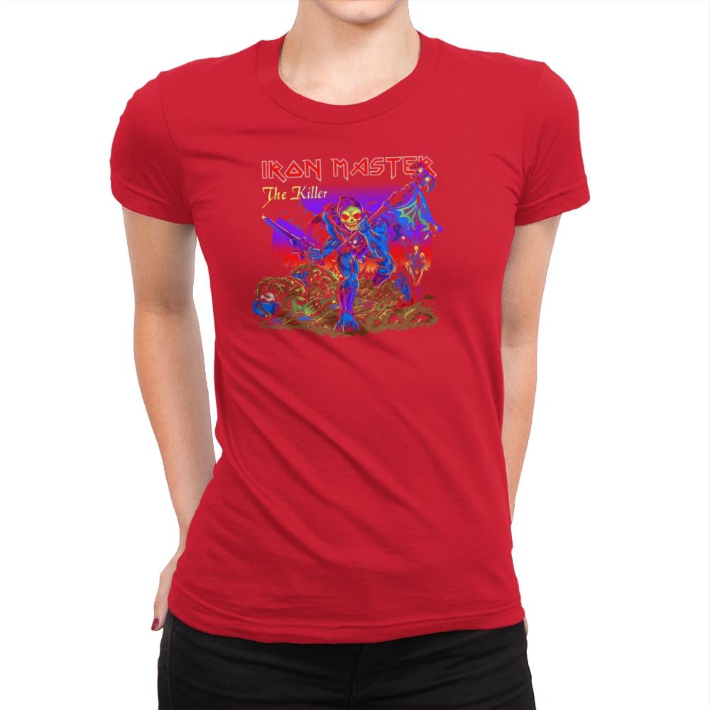 Iron Master Exclusive - Womens Premium T-Shirts RIPT Apparel Small / Red