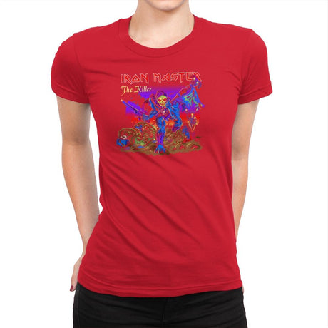 Iron Master Exclusive - Womens Premium T-Shirts RIPT Apparel Small / Red