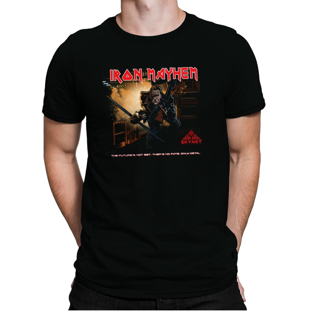 Iron Mayhem - Mens Premium T-Shirts RIPT Apparel Small / Black