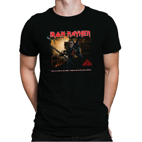 Iron Mayhem - Mens Premium T-Shirts RIPT Apparel Small / Black
