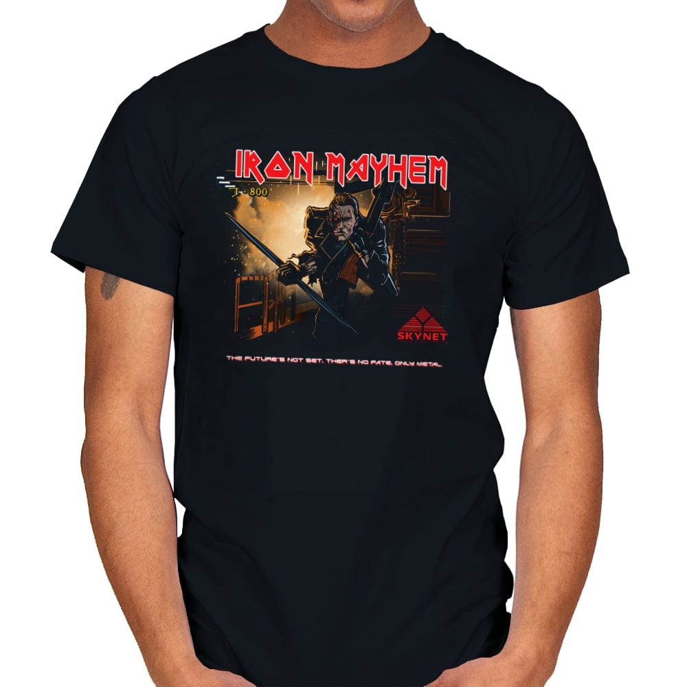 Iron Mayhem - Mens T-Shirts RIPT Apparel Small / Black