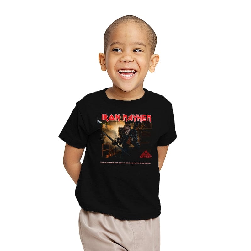 Iron Mayhem - Youth T-Shirts RIPT Apparel X-small / Black