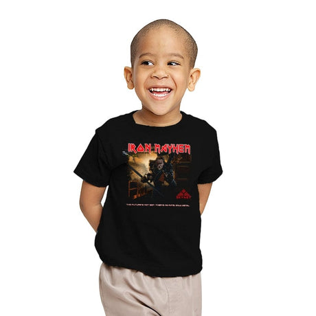 Iron Mayhem - Youth T-Shirts RIPT Apparel X-small / Black