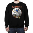 Iron Mecha - Crew Neck Sweatshirt Crew Neck Sweatshirt RIPT Apparel Small / Black