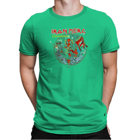 Iron Merc Exclusive - Mens Premium T-Shirts RIPT Apparel Small / Kelly Green