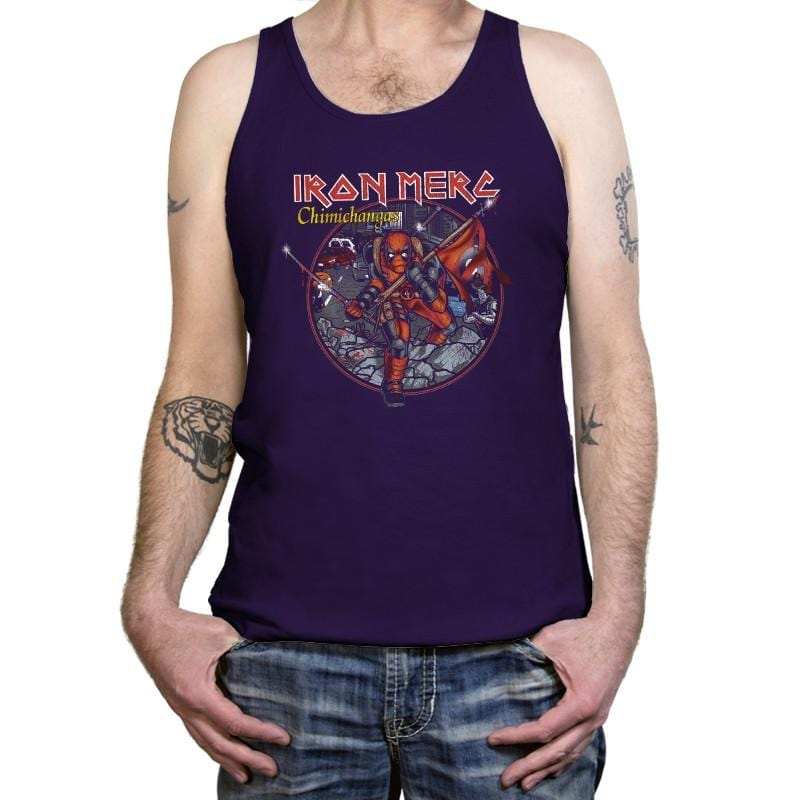 Iron Merc Exclusive - Tanktop Tanktop RIPT Apparel X-Small / Team Purple