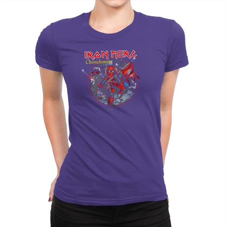 Iron Merc Exclusive - Womens Premium T-Shirts RIPT Apparel Small / Purple Rush