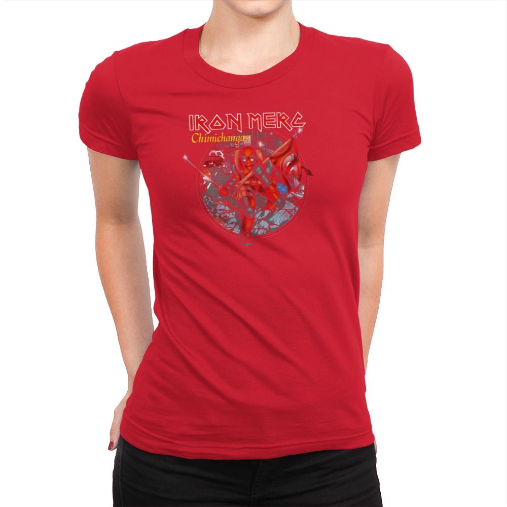 Iron Merc Exclusive - Womens Premium T-Shirts RIPT Apparel Small / Red
