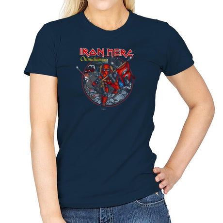 Iron Merc Exclusive - Womens T-Shirts RIPT Apparel Small / Navy