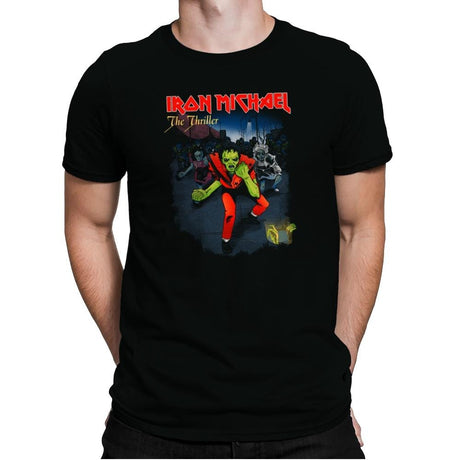 Iron Michael: The Thriller Exclusive - Mens Premium T-Shirts RIPT Apparel Small / Black