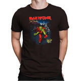 Iron Michael: The Thriller Exclusive - Mens Premium T-Shirts RIPT Apparel Small / Dark Chocolate