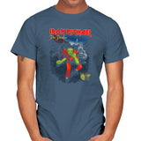 Iron Michael: The Thriller Exclusive - Mens T-Shirts RIPT Apparel Small / Indigo Blue