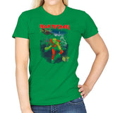 Iron Michael: The Thriller Exclusive - Womens T-Shirts RIPT Apparel Small / Irish Green