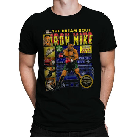 Iron Mike - Mens Premium T-Shirts RIPT Apparel Small / Black