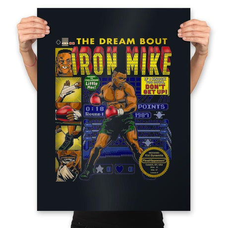 Iron Mike - Prints Posters RIPT Apparel 18x24 / Black