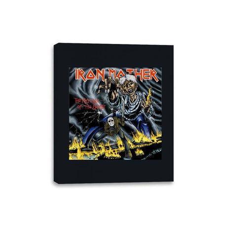 Iron Mother - Canvas Wraps Canvas Wraps RIPT Apparel 8x10 / Black