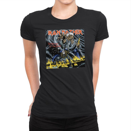 Iron Mother - Womens Premium T-Shirts RIPT Apparel Small / Black