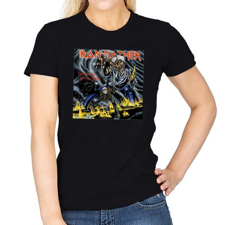 Iron Mother - Womens T-Shirts RIPT Apparel Small / Black