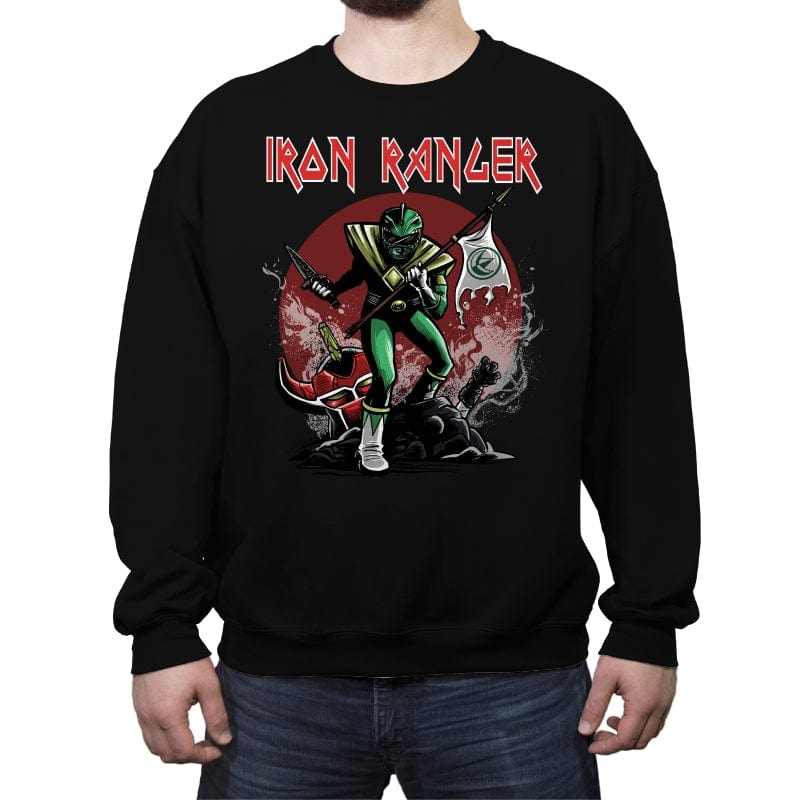 Iron Ranger - Crew Neck Sweatshirt Crew Neck Sweatshirt RIPT Apparel Small / Black