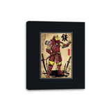 Iron Samurai - Canvas Wraps Canvas Wraps RIPT Apparel 8x10 / Black