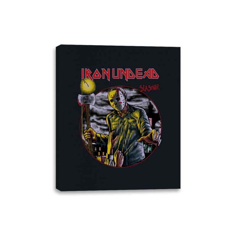 Iron Undead - Canvas Wraps Canvas Wraps RIPT Apparel 8x10 / Black