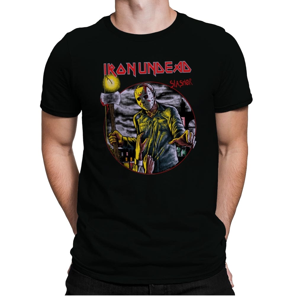 Iron Undead - Mens Premium T-Shirts RIPT Apparel Small / Black