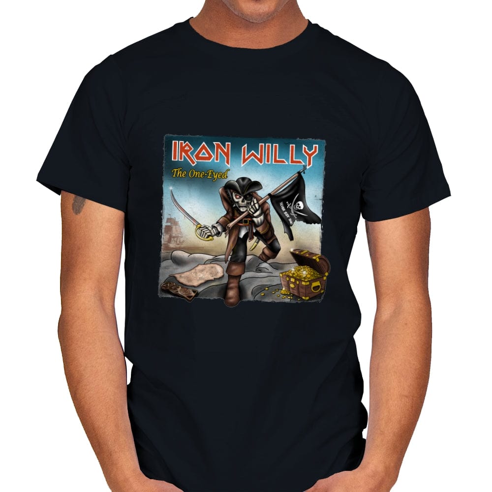 Iron Willy - The One-Eyed - Mens T-Shirts RIPT Apparel Small / Black