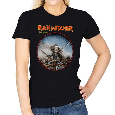 Iron Witcher - Womens T-Shirts RIPT Apparel Small / Black