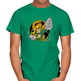 Ironing Fist Exclusive - Mens T-Shirts RIPT Apparel Small / Kelly Green