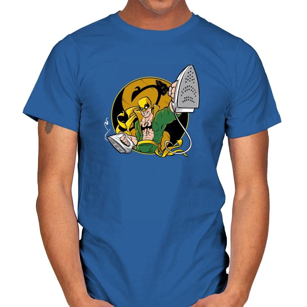 Ironing Fist Exclusive - Mens T-Shirts RIPT Apparel Small / Royal