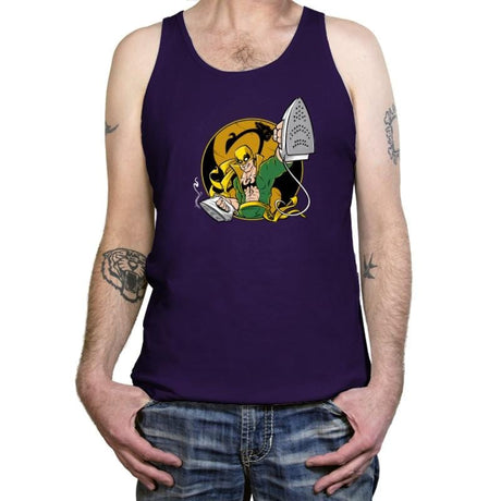 Ironing Fist Exclusive - Tanktop Tanktop RIPT Apparel X-Small / Team Purple